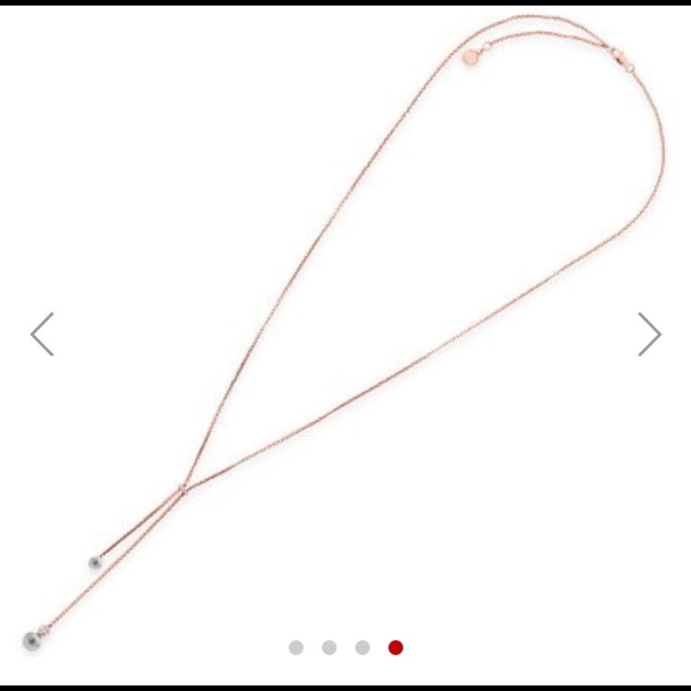 NWT MICHAEL KORS Women's Pearl Pendant Necklace - Picture 5 of 8